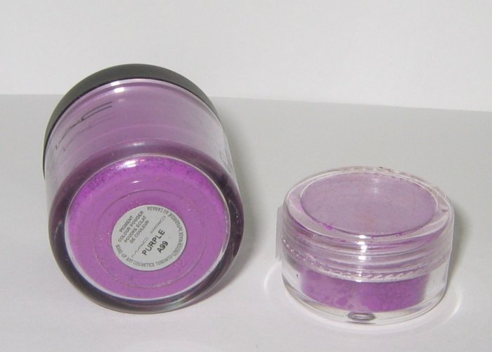 MAC - PURPLE (MATTE) 1/4 tsp Pigment Sample - HTF! RARE!