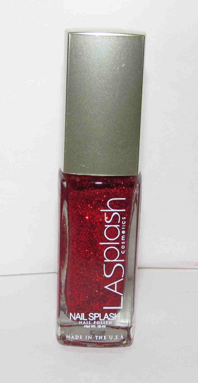 LA Splash Nail Polish - Sparkling Fire - NEW