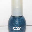 C & E Nail Polish - 08 - Gorgeous Blue Glitter - NEW