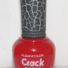 Kleancolor Nail Polish - Red Crackle 237 NEW