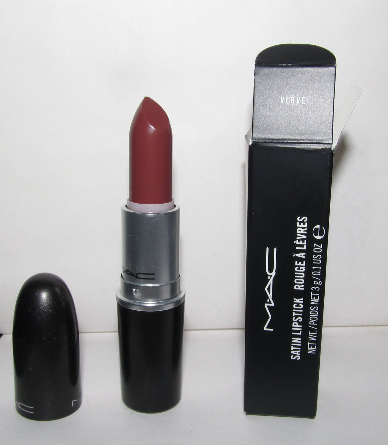 MAC Satin Lipstick - Verve - NEW.