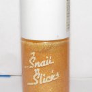 Snail Slicks Nail Polish - Orange Glitter - NEW