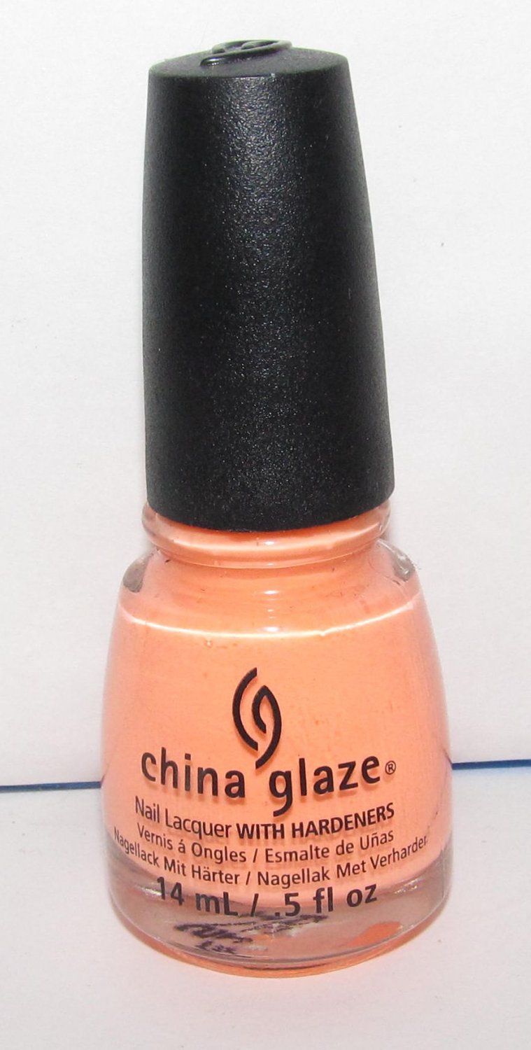 China Glaze Nail Polish Sun of a Peach NEW
