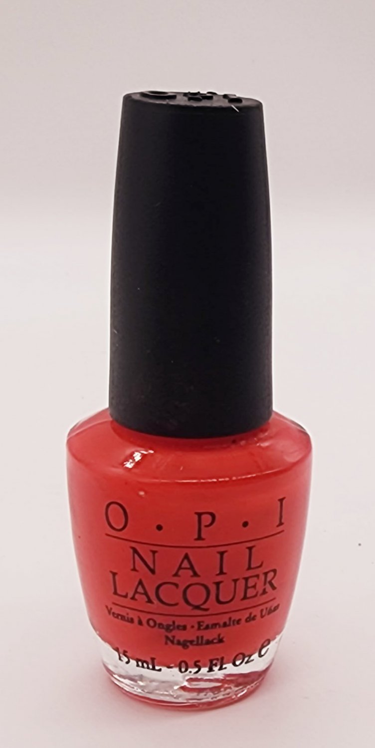 Opi Nail Polish Cajun Shrimp Nl L64 New 4468