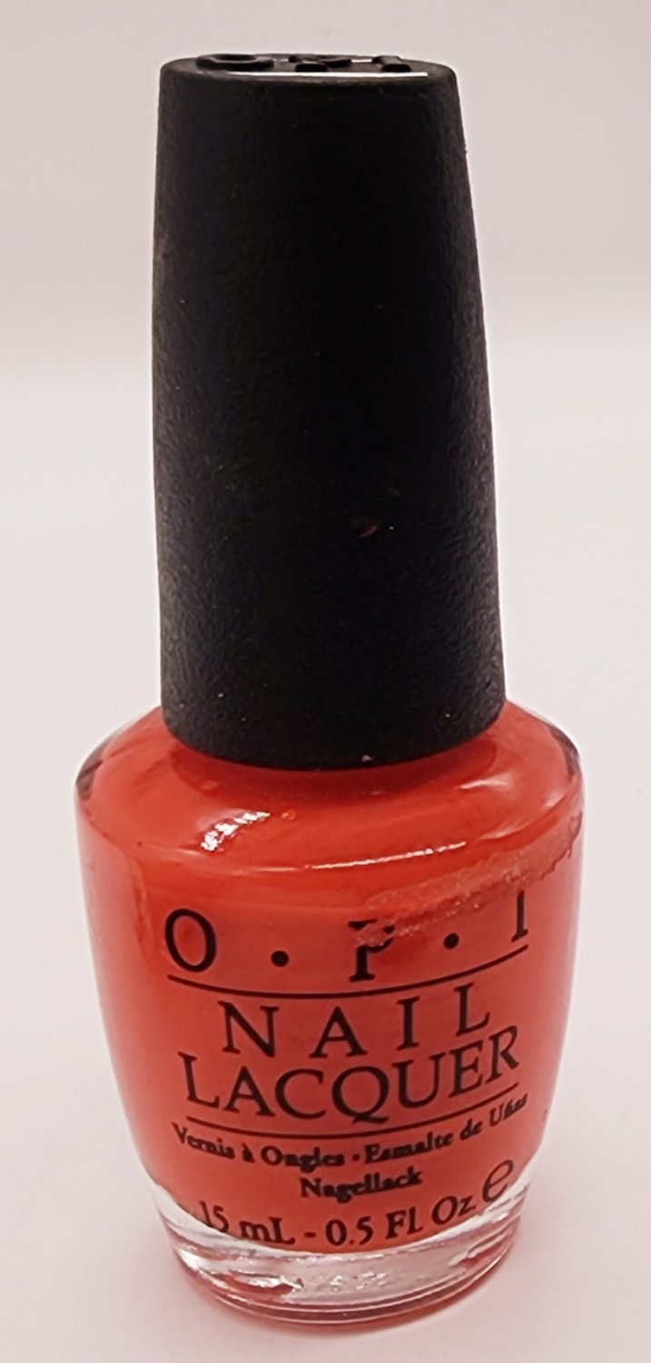 OPI Nail Polish - Atomic Orange - NL B39 - NEW