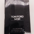 Tom Ford Noir Eau De Parfum Vial Sample 0.05 oz - NEW