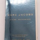 Marc Jacobs Divine Decadence Eau De Parfum Vial Sample 0.04 oz - NEW