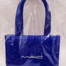 MAC Faux Patent Leather Blue Micro Purse - NEW