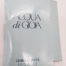 Giorgio Armani Acqua di Gioia Eau de Parfum Vial Sample 0.05 oz - NEW
