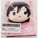Attack on Titan x Sanrio Mikasa Ackerman Face Plush Badge Pin NEW 