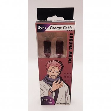 Jujutsu Kaisen Ryomen Sukuna USB C Charging Cable NEW 