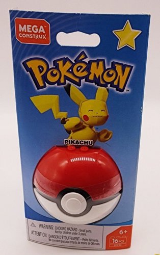 MEGA Construx Pokemon Pikachu Closed Eyes Star Series NEW 