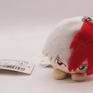 My Hero Academia Shoto Todoroki Pyoconoru Mascot Plush Keychain NEW 