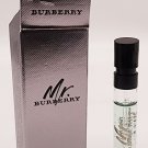 Mr. Burberry Eau de Parfum Vial Sample 0.06 oz - NEW