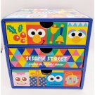 Sesame Street Drawer Storage Container Universal Studios Japan USJ 