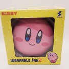 Nintendo Kirby Wearable Fan 2 NEW 