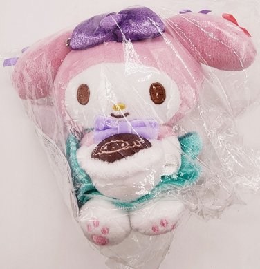 Sanrio My Melody Happy Kuji Halloween 2022 Mascot Plush Keychain NEW 