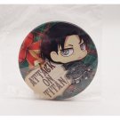 Attack on Titan Levi Ackerman Holiday Christmas Can Badge 