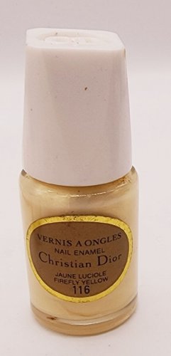 Dior Nail Polish - Firefly Yellow (Jaune Luciole) - 116 - NEW