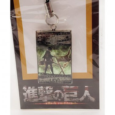 Attack on Titan Levi Ackerman Metal Charm NEW *US SELLER*