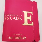 Escada Especially Eau de Parfum Vial Sample 0.06 oz - NEW
