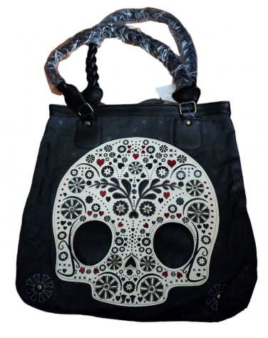 Loungefly Dia de los Muertos Skull Tote NEW with Tags