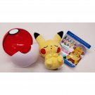 Pokemon Pikachu Petit Plush & Pokeball Vol 2 NEW 
