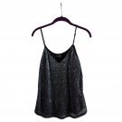 Express Silver Spaghetti Strap Medium Cami NWT