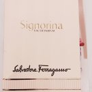 Salvatore Ferragamo Signorina Eau De Parfum Vial Sample 0.05 oz - NEW