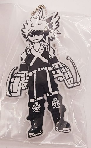 My Hero Academia Katsuki Bakugo Begin the Hero Rubber Keychain 