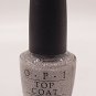 OPI Nail Polish- Paris Couture For Sure Glitter Nail Top Coat - SR 5R4 - NEW