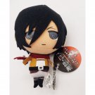 Attack On Titan Mikasa Ackerman Plush Nuigurumi NEW 