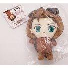 Attack on Titan Eren Yeager Animarukko Final Season Mascot Keychain Plush NEW