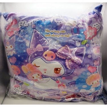 Sanrio Kuromi & My Melody Pillow NEW 