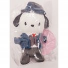 Attack on Titan x Sanrio Pochacco Mascot Plush Keychain NEW 