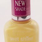 Maybelline Wet Shine Nail Polish - Banana Puddin' - NEW Vintage Rare!!