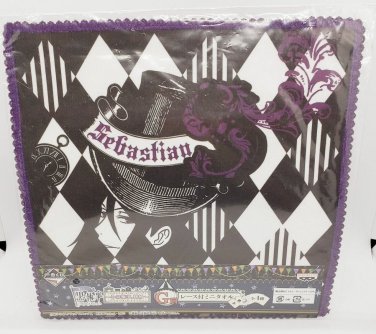 Black Butler Sebastian Michaelis Mini Hand Towel NEW 