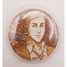 Attack on Titan Erwin Smith Tokyo Station Pop-Up Store TBS TV Can Badge Button