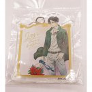 Attack on Titan Levi Ackerman Happy Birthday Keychain NEW 