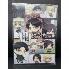 Attack on Titan Chibi Clear File Folder NEW 