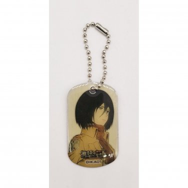 Attack on Titan Mikasa Ackerman Metal Dog Tag 