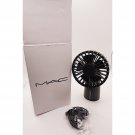 Mac Cosmetics Black Handheld Fan NEW