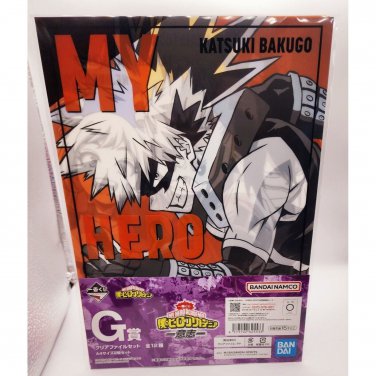 My Hero Academia Bakugo, Tamaki, Mirio & Nejire File Folder Set NEW 