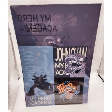 My Hero Academia John Chan (Johnny) File Folder and Stickers NEW 