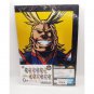 My Hero Academia All Might File Folder and Sticker NEW 