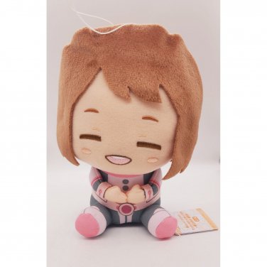 My Hero Academia Ochaco Uraraka Dekkai Pofutto Nuigurumi Plush NEW 