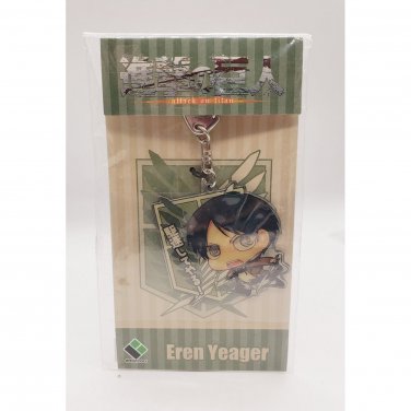 Attack on Titan Eren Yeager Broccoli Keychain NEW 