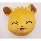 Pokémon Pocket Monsters Eevee Face Mini Plush Pouch 