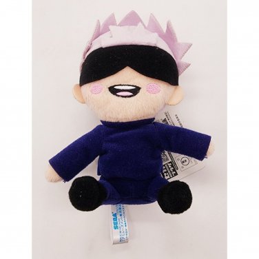 Jujutsu Kaisen Gojo Satoru SEGA Plush Keychain NEW 