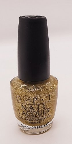 OPI Nail Polish - Gold Lang Syne Glitter - NL Y37 - NEW Japanese Exclusive